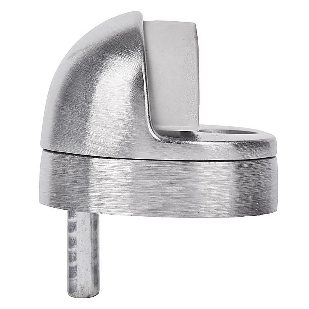 Brinks - BC40074 - Brass Satin Chrome Door Stop Mounts to Floor 1.75 In.