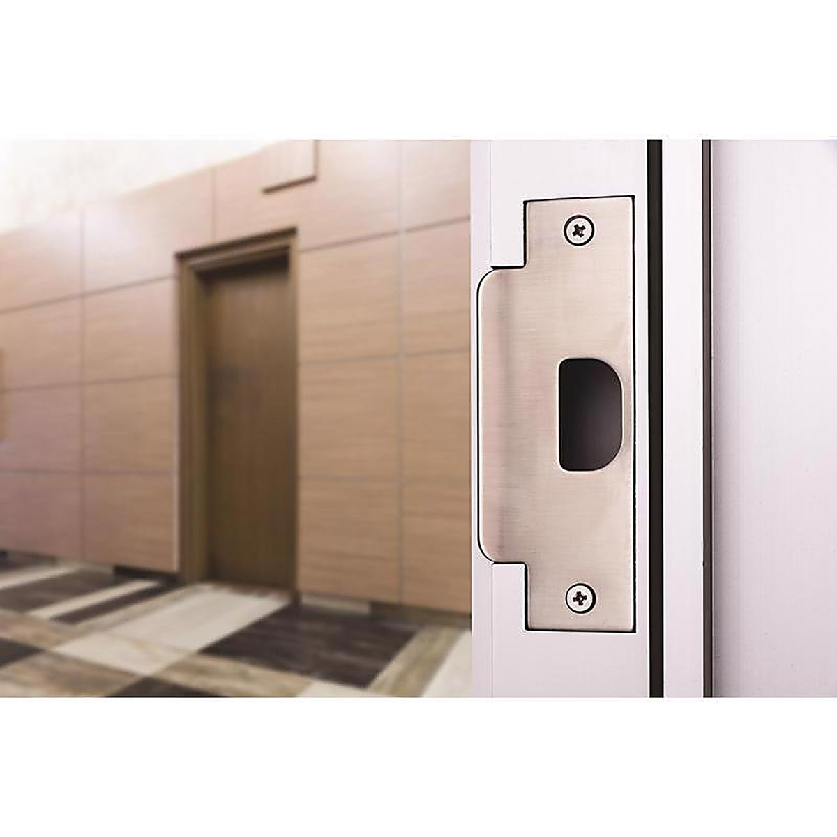 Brinks - BC41012 - Satin Stainless Steel Latch Strike 1 Pack