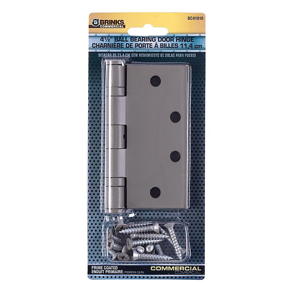 Brinks - BC41010 - 4.5 In. L Prime Coat Door Hinge 1 Pack