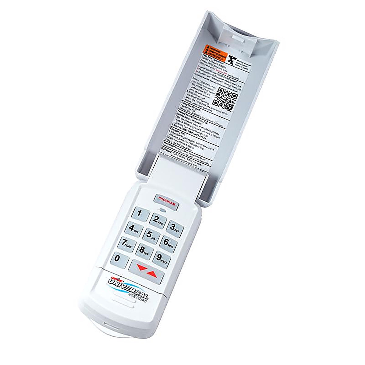 Genie - 41248R - 3 Door Wireless Keyless Entry for All Major Garage Door Opener Brands