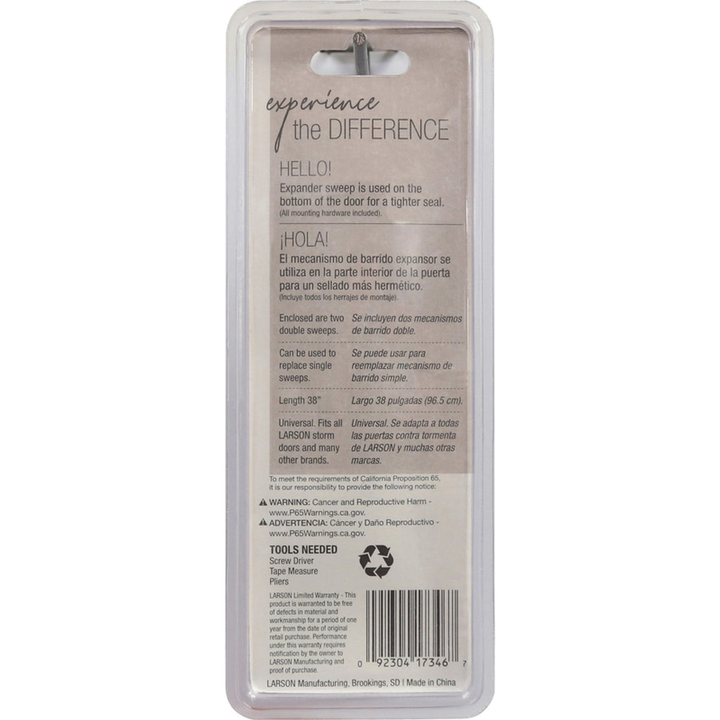 Larson CH9030501 Black Polyurethane Sweep 2 pc