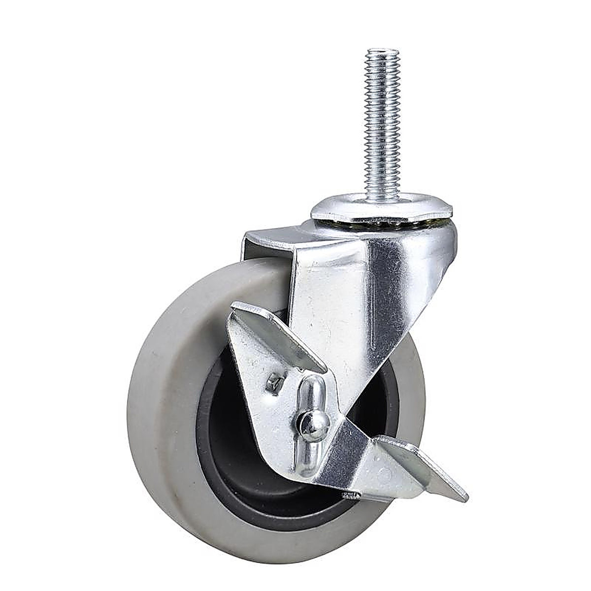 Projex 3266 3 in. D Swivel Thermoplastic Rubber Caster 110 lb 1 pk