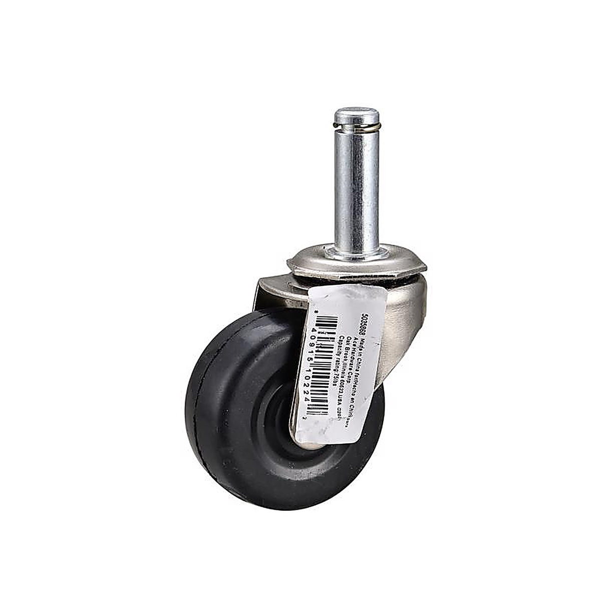 Projex 9193 2 in. D Swivel Soft Rubber Caster 80 lb 1 pk