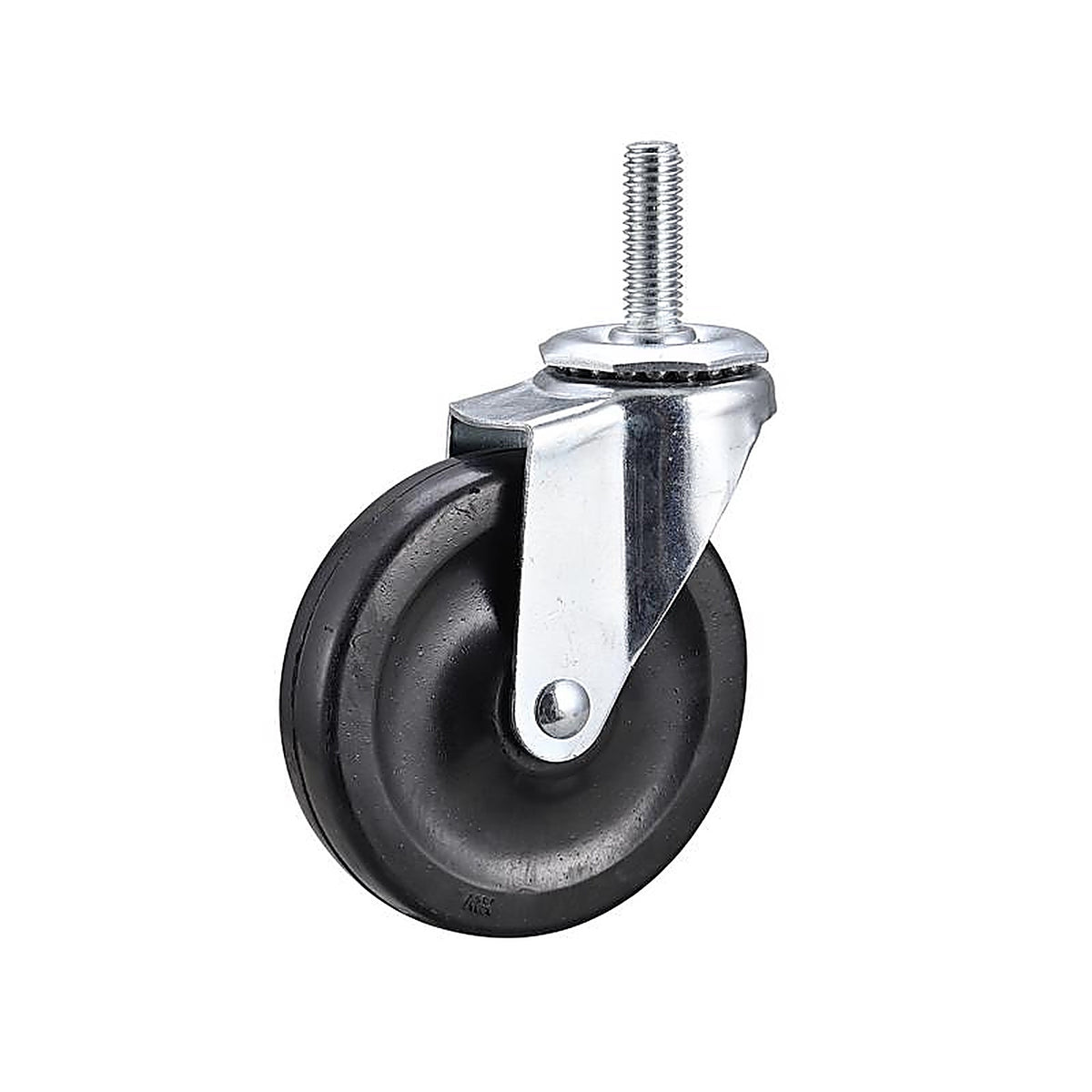 Projex 9196 4 in. D Swivel Soft Rubber Caster 115 lb 1 pk