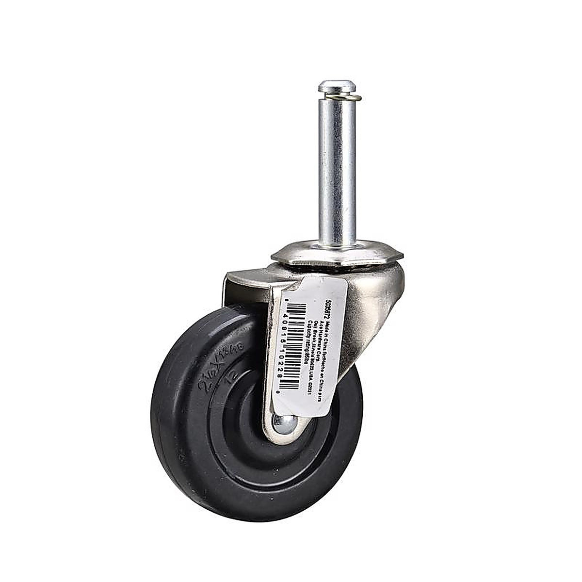 Projex 9197 2-1/2 in. D Swivel Soft Rubber Caster 85 lb 1 pk
