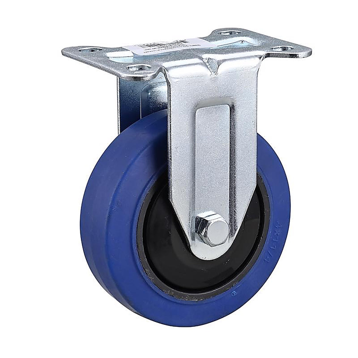 Projex 9261 4 in. D Soft Rubber Rigid Caster 265 lb 1 pk