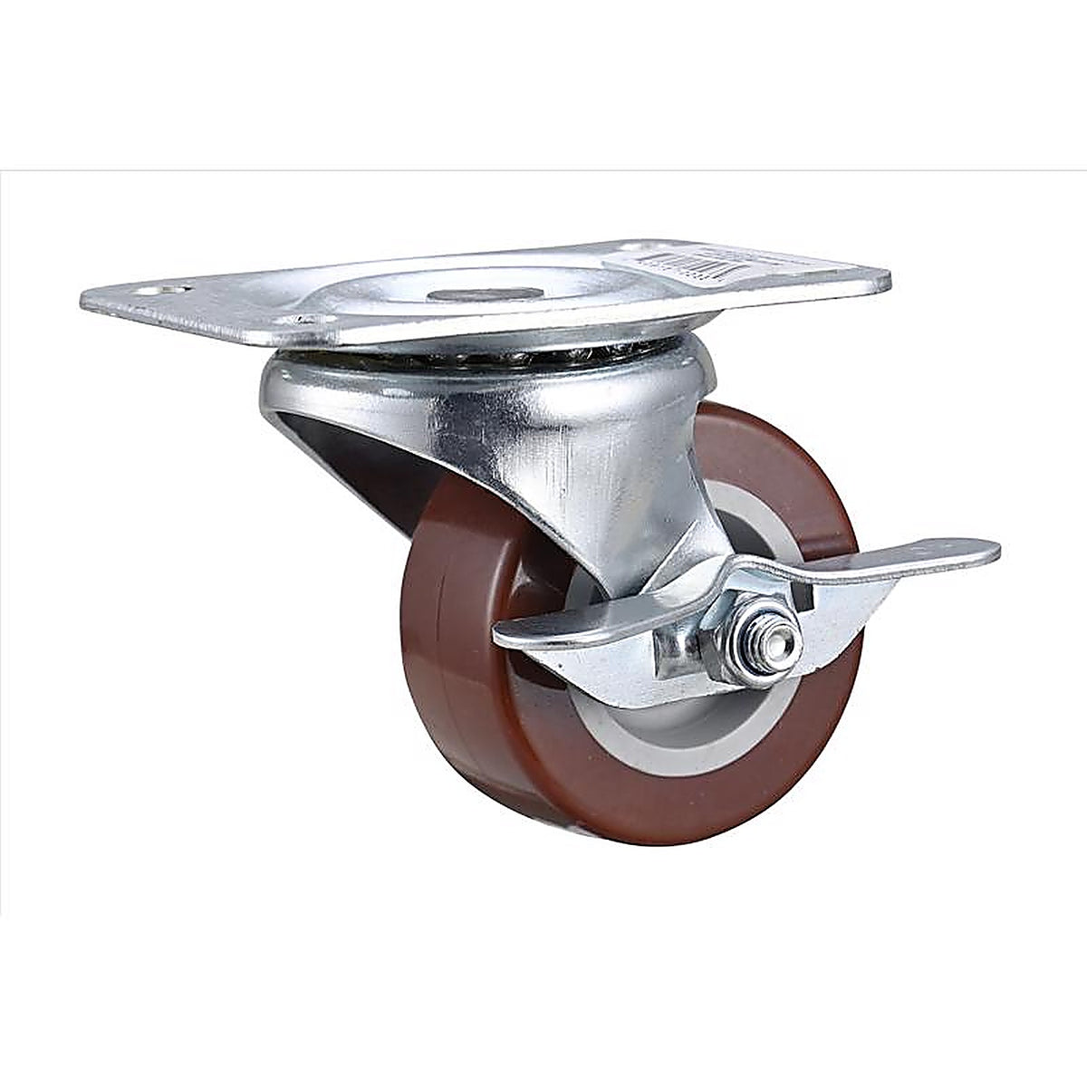 Projex 9274 2-1/2 in. D Swivel Hard Rubber Caster 125 lb 1 pk