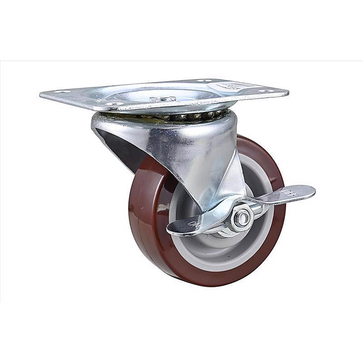Projex 9280 4 in. D Swivel Hard Rubber Caster 255 lb 1 pk