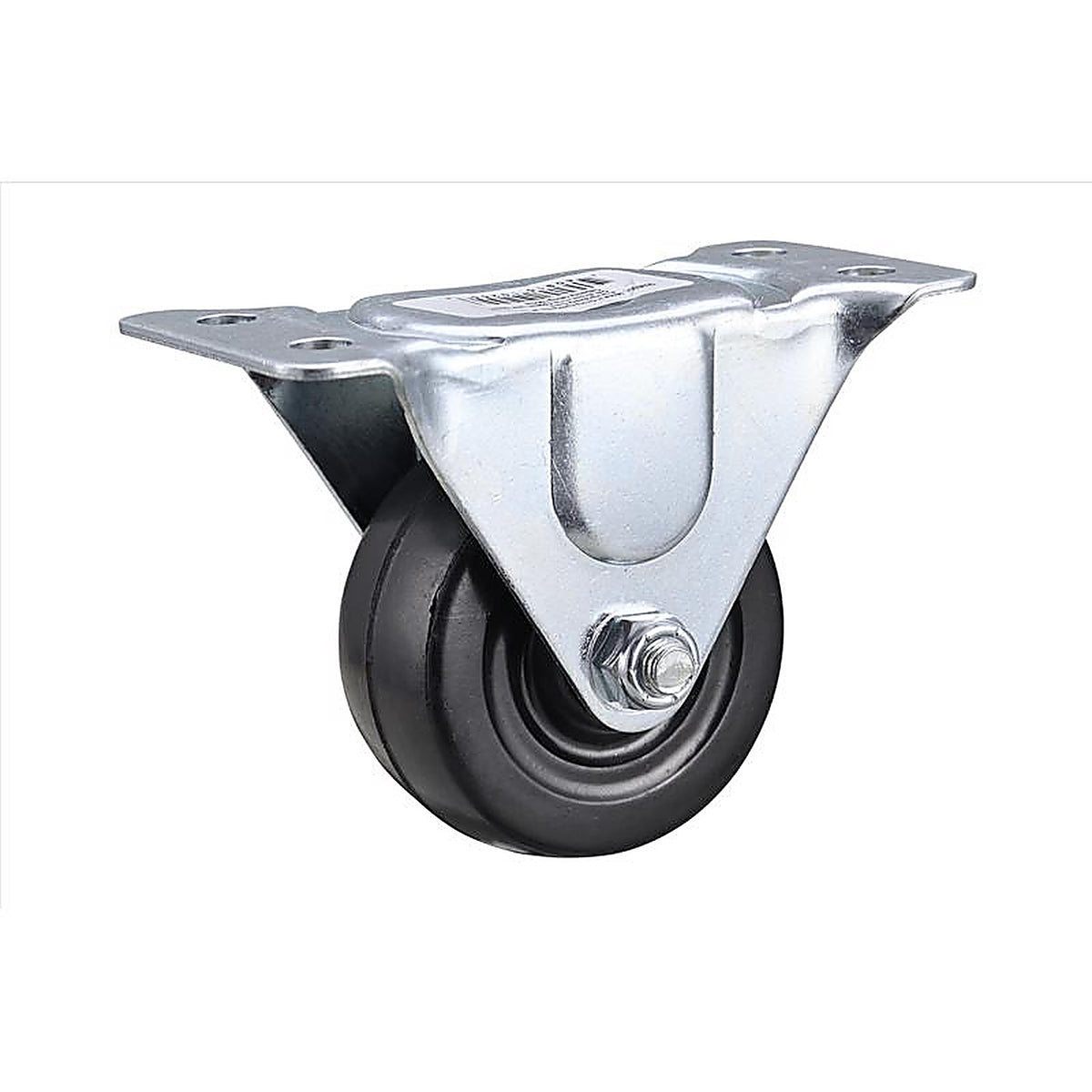 Projex 9482 2-1/2 in. D Soft Rubber Caster 100 lb 1 pk