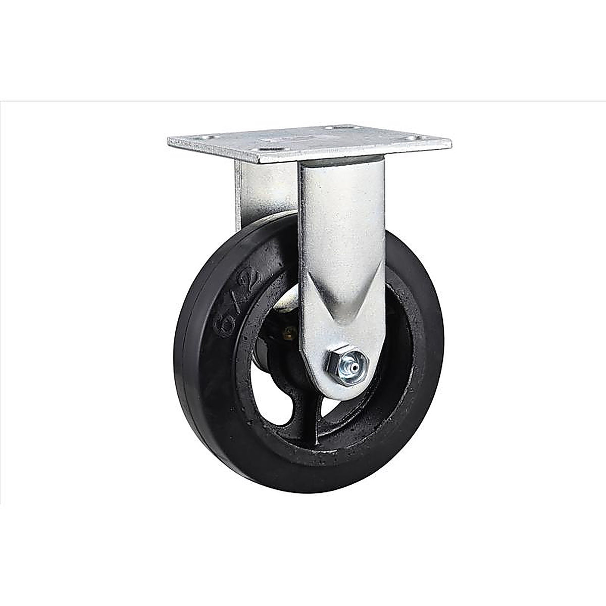 Projex 9494 6 in. D Mold-On Rubber Caster 410 lb 1 pk