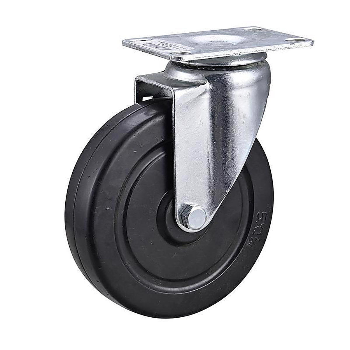 Projex 9787 5 in. D Swivel Rubber Caster 200 lb 1 pk