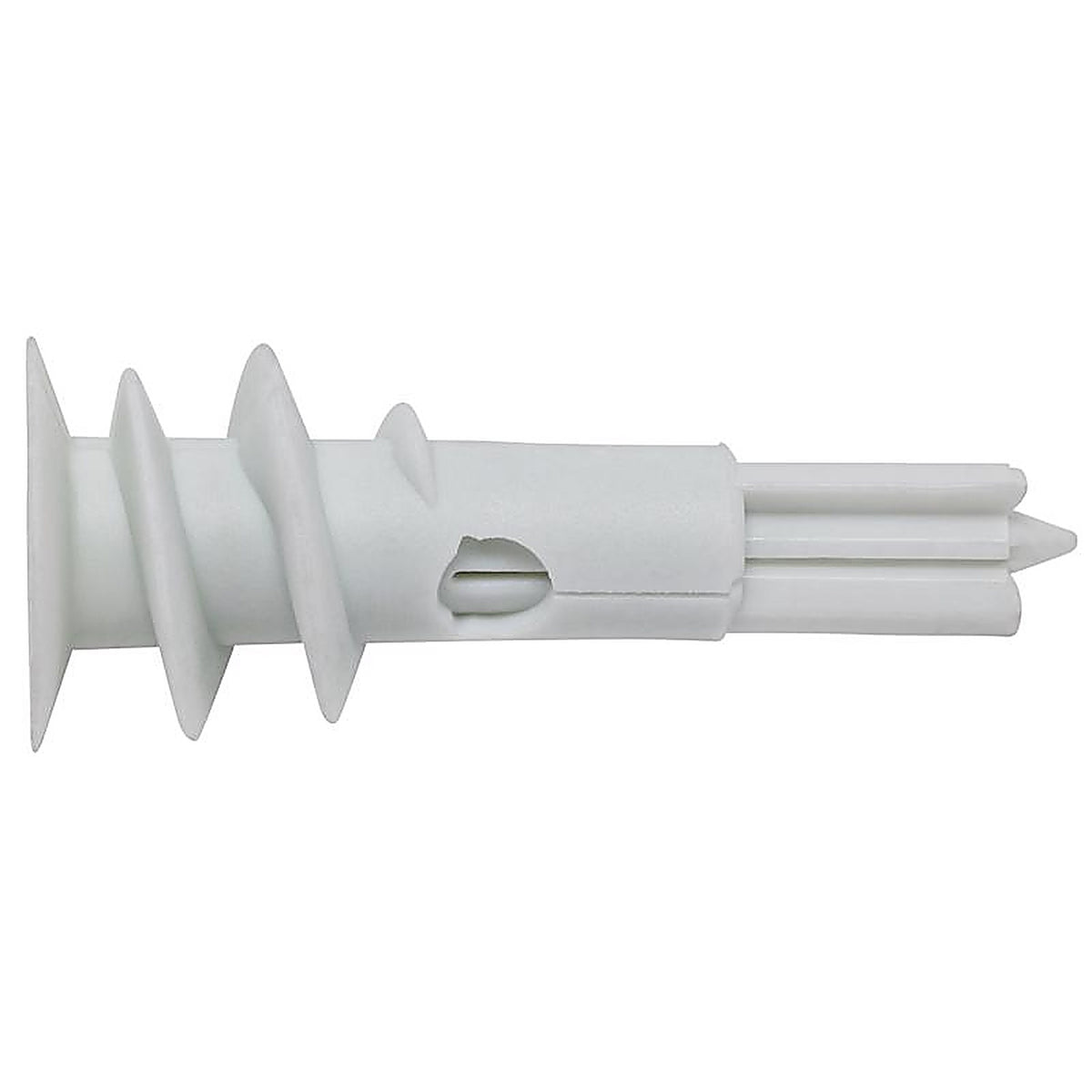 Hillman - 376648 - 1/2 In. D X 1.5 In. L Nylon Ribbed Head Drywall Anchors 100 Pack