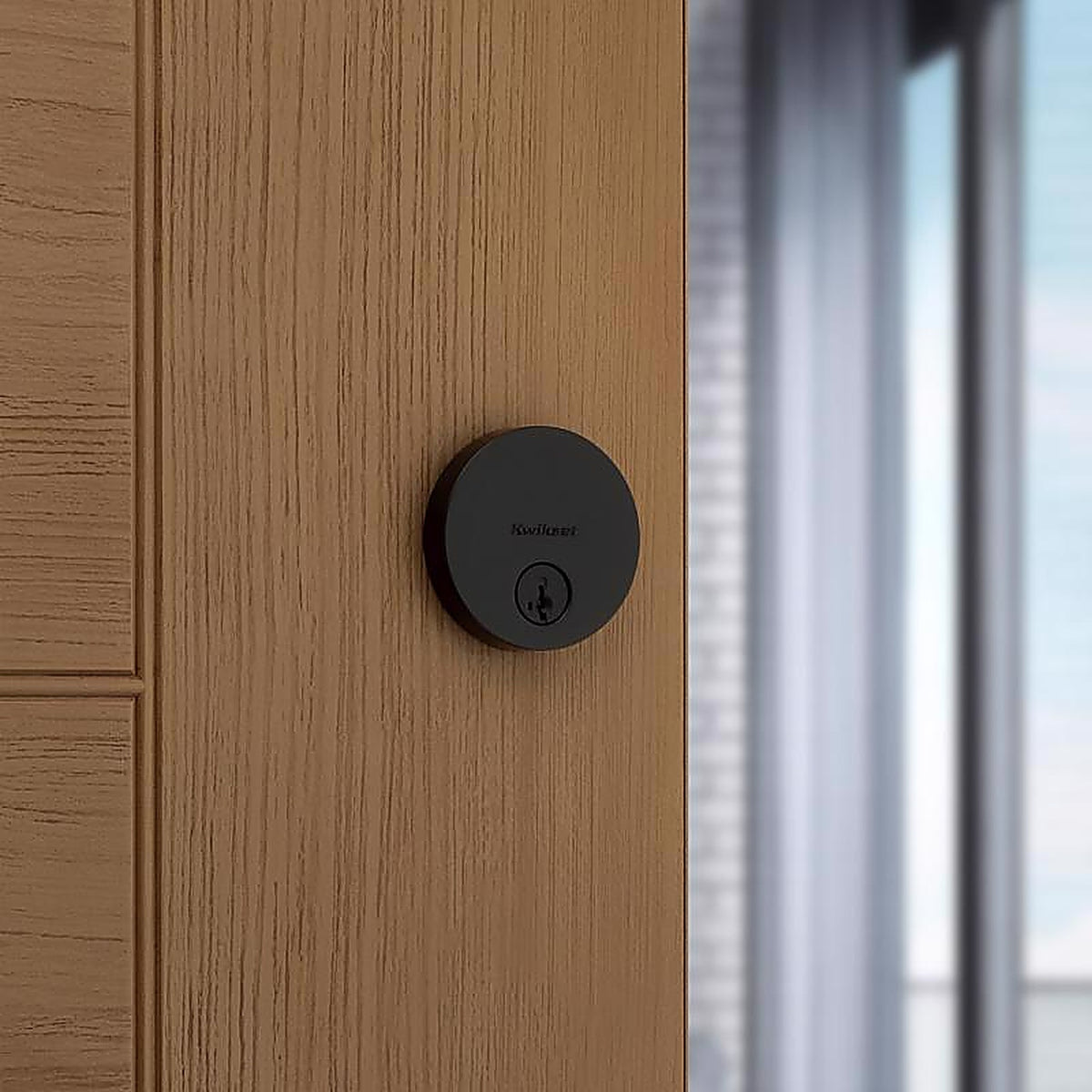 Kwikset - 92580-020 - Uptown Matte Black Metal Deadbolt