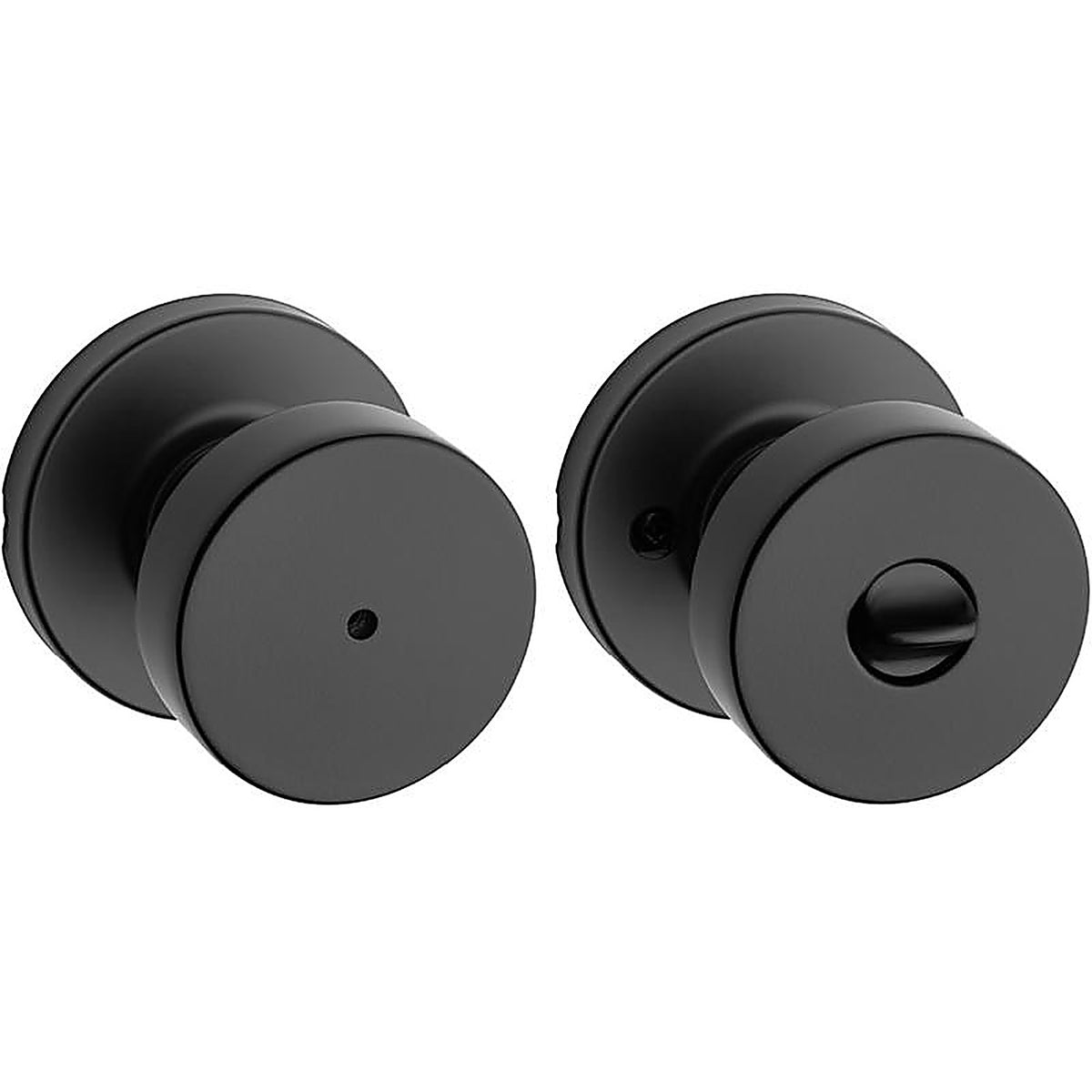 Kwikset 97300-930 Signature Series Pismo Iron Black Knob Right or Left Handed