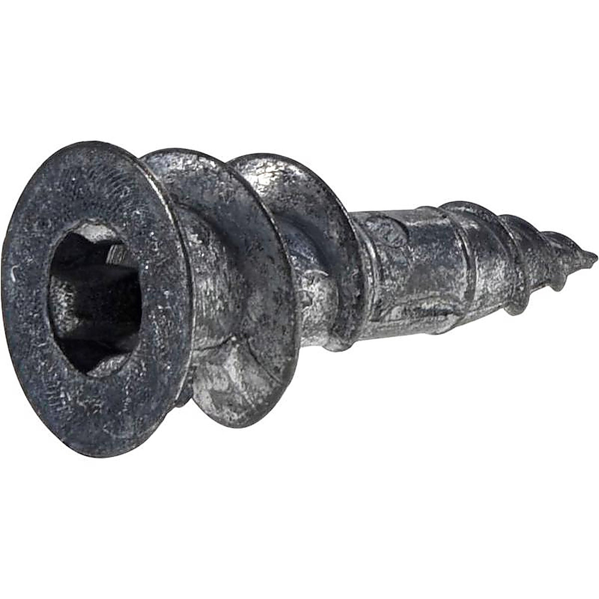 Hillman - 376649 - 1/2 In. D X 1.5 In. L Steel Ribbed Head Drywall Anchors 100 Pack