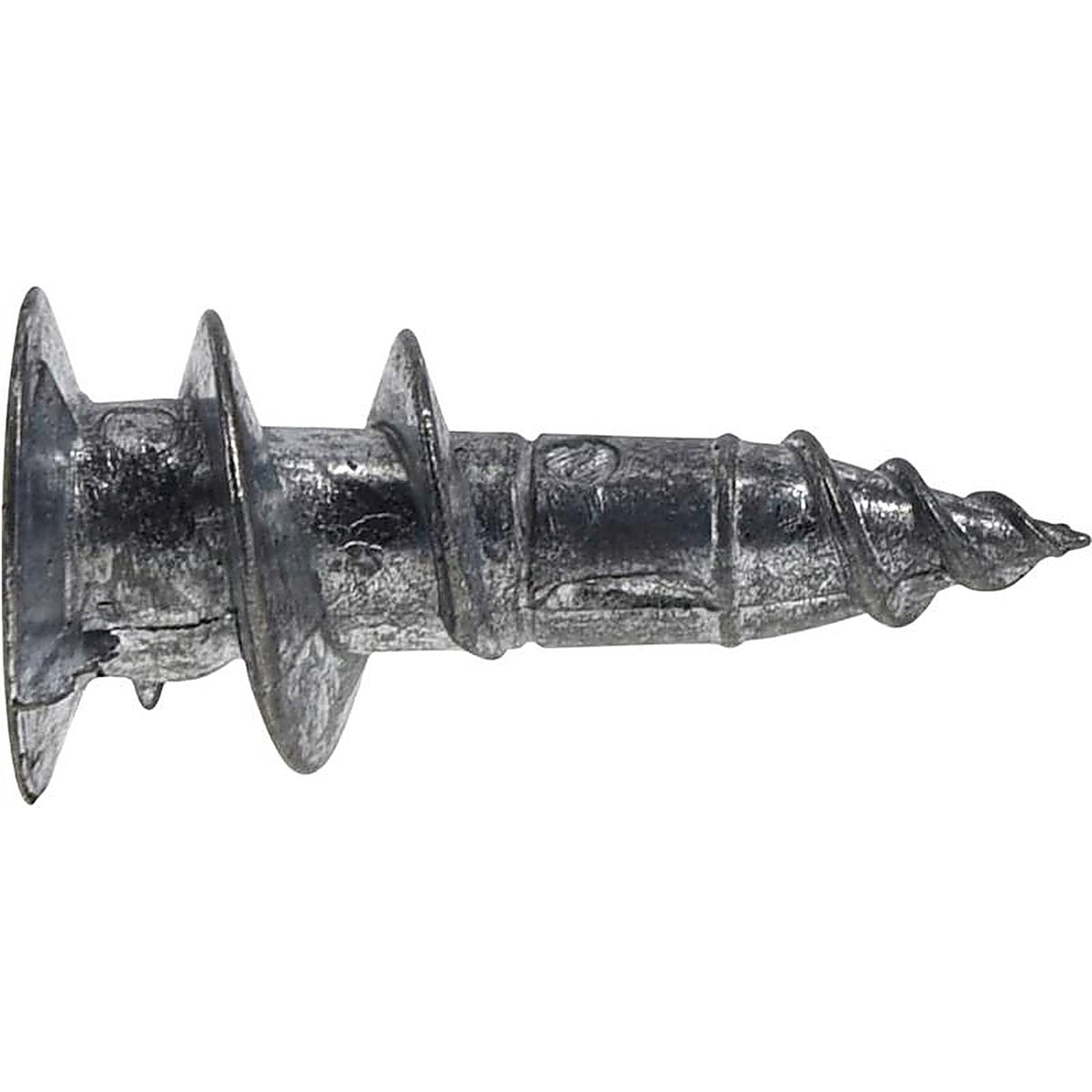 Hillman - 376649 - 1/2 In. D X 1.5 In. L Steel Ribbed Head Drywall Anchors 100 Pack
