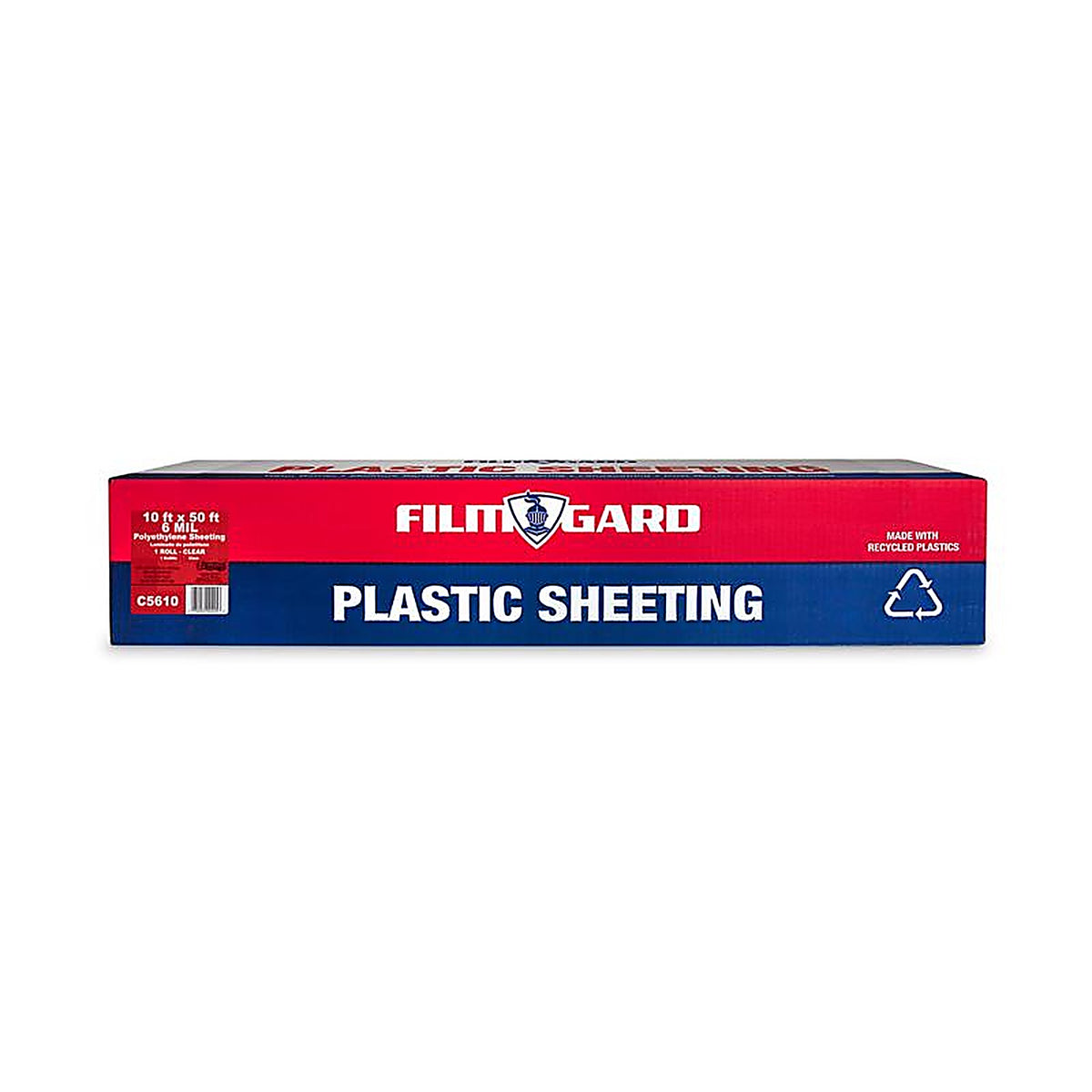 Film-Gard - 626027 - 10 Ft. W X 50 Ft. L X 6 Mil Professional Grade Polyethylene Sheeting 1 Pack