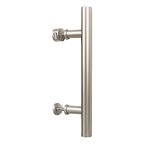 National Hardware N700-101 Madison Satin Nickel Silver Steel Pull Handle 1 pc