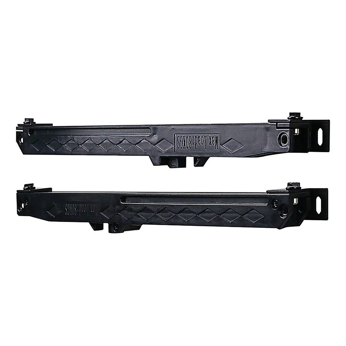 National Hardware N700-112 Matte Black Plastic Soft Close Kit 1 pc