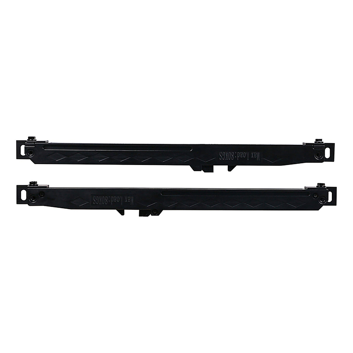 National Hardware N700-112 Matte Black Plastic Soft Close Kit 1 pc