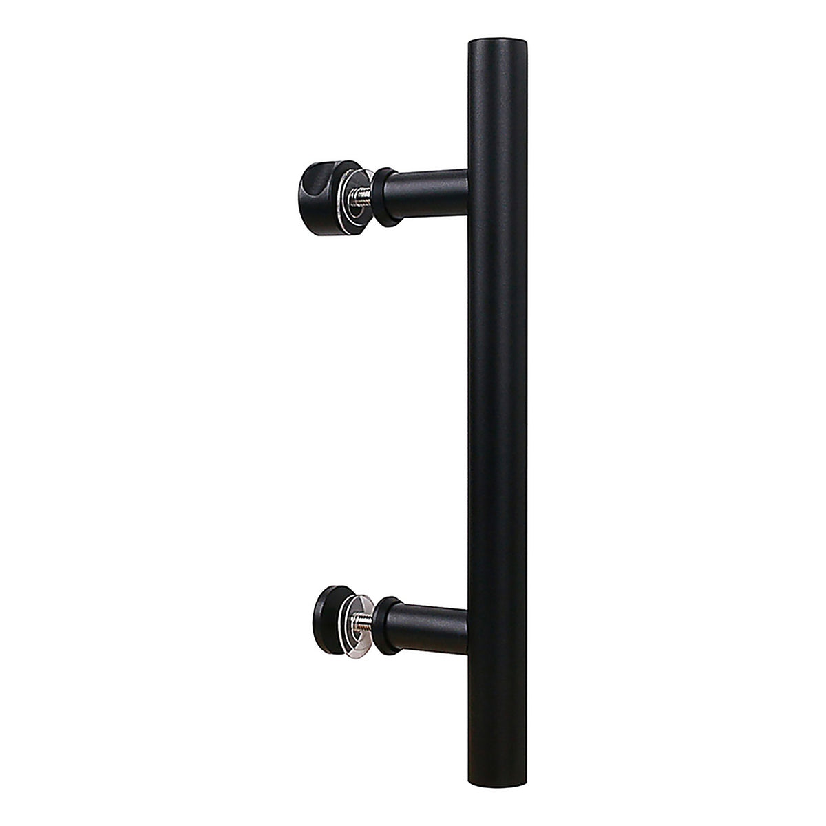 National Hardware N700-100 Madison Matte Black Steel Pull Handle 1 pc