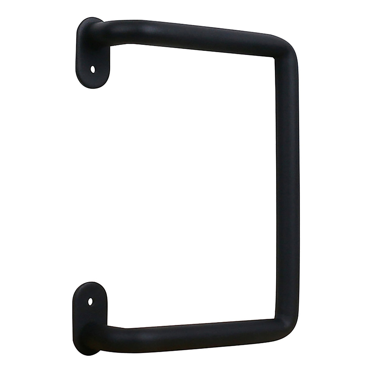 National Hardware N700-103 Troy Matte Black Steel Pull Handle 1 pc