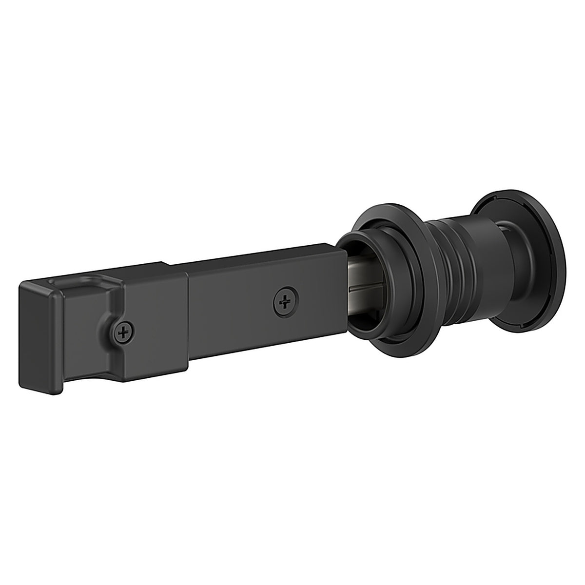 National Hardware N700-150 Matte Steel/Zinc Sliding Door Lock