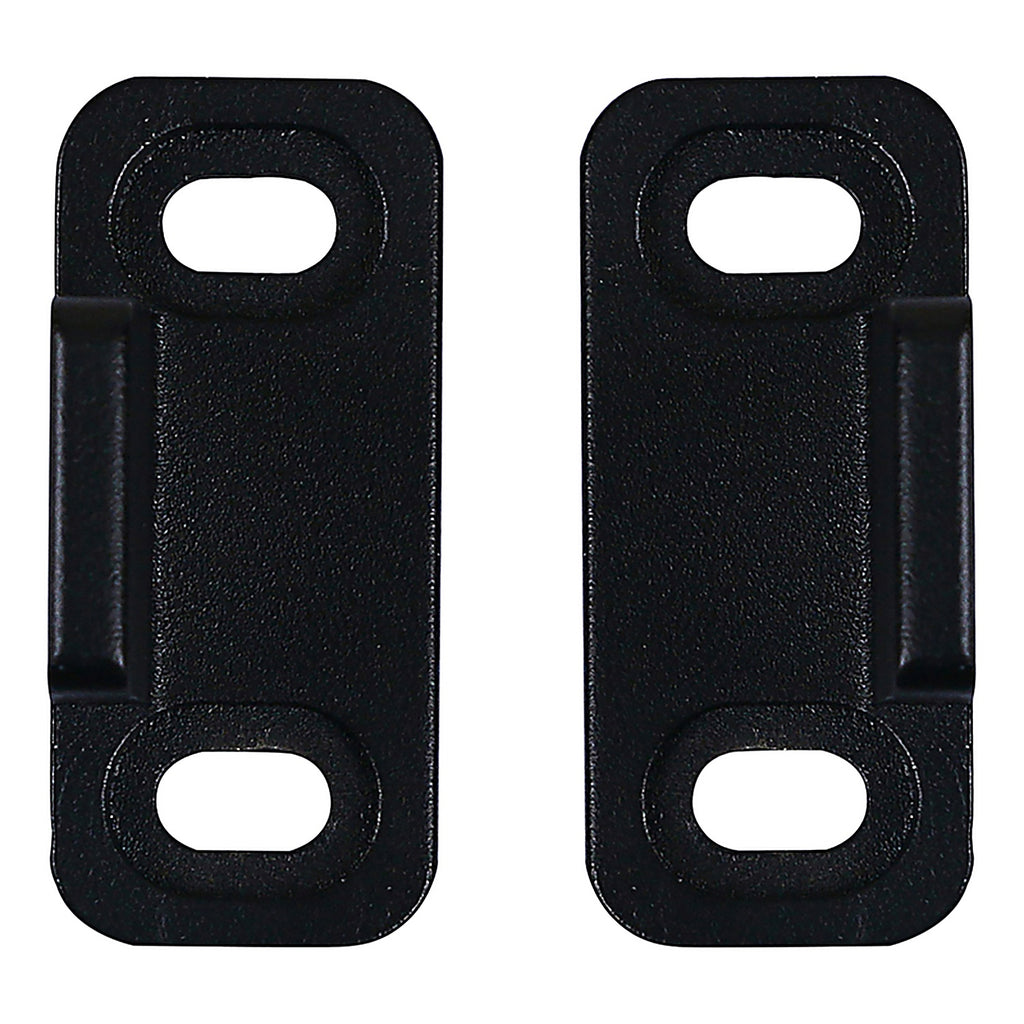 National Hardware N700-114 Matte Black Aluminum Double Floor Guide 1 pc