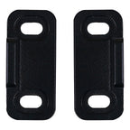 National Hardware N700-114 Matte Black Aluminum Double Floor Guide 1 pc