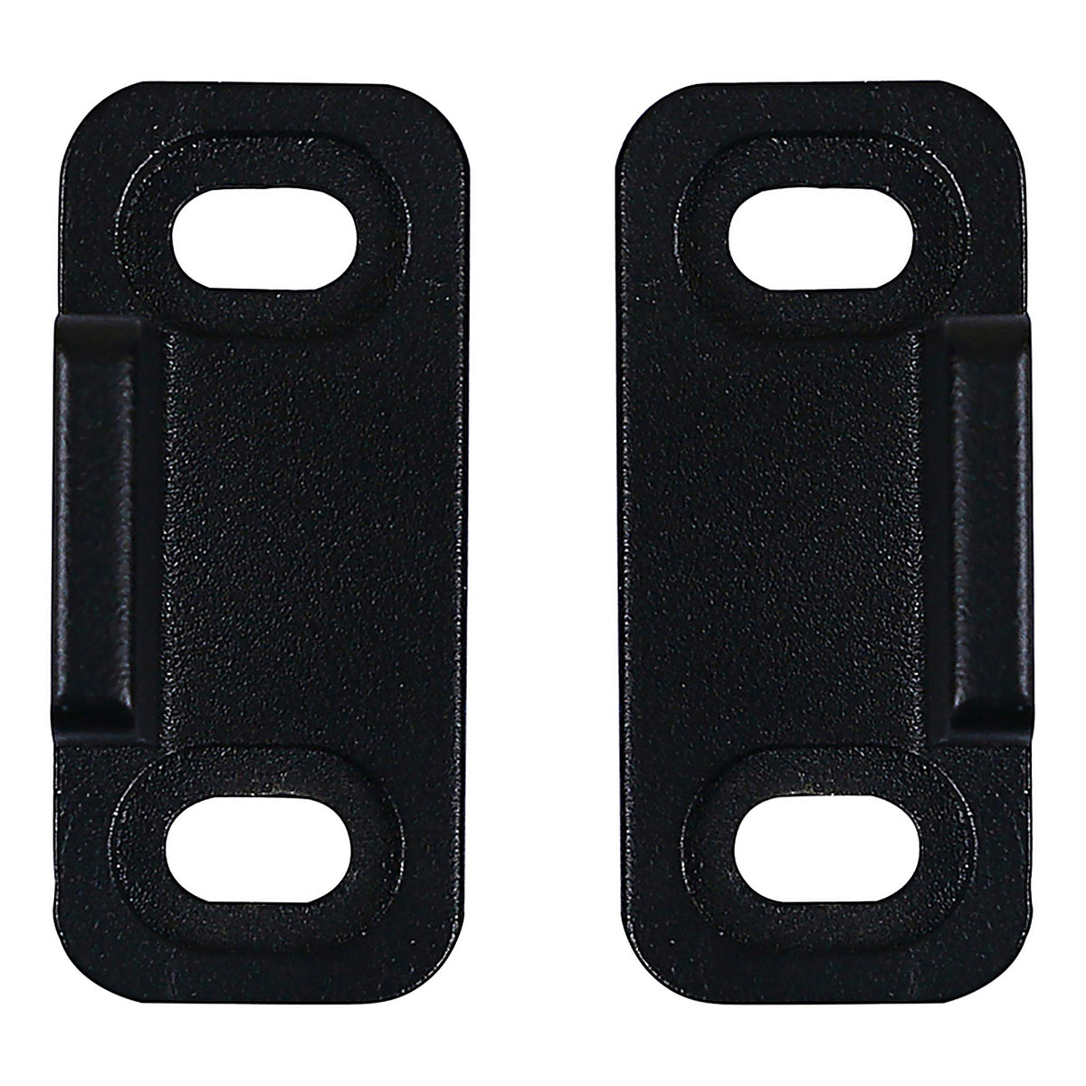 National Hardware N700-114 Matte Black Aluminum Double Floor Guide 1 pc