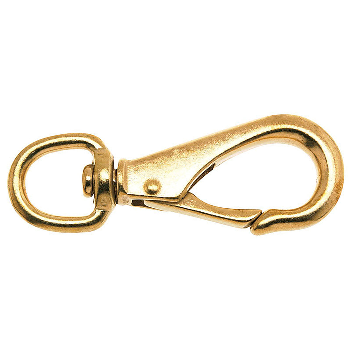 Campbell T7620614 11/16 in. D X 3-11/16 in. L Polished Bronze Quick Snap 60 lb