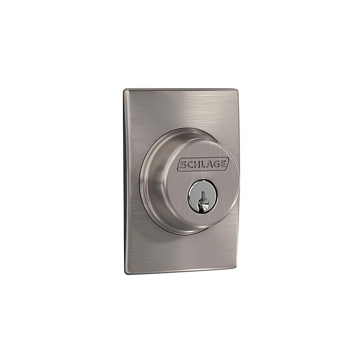 Schlage B60VCEN619 Century Satin Nickel Metal Deadbolt