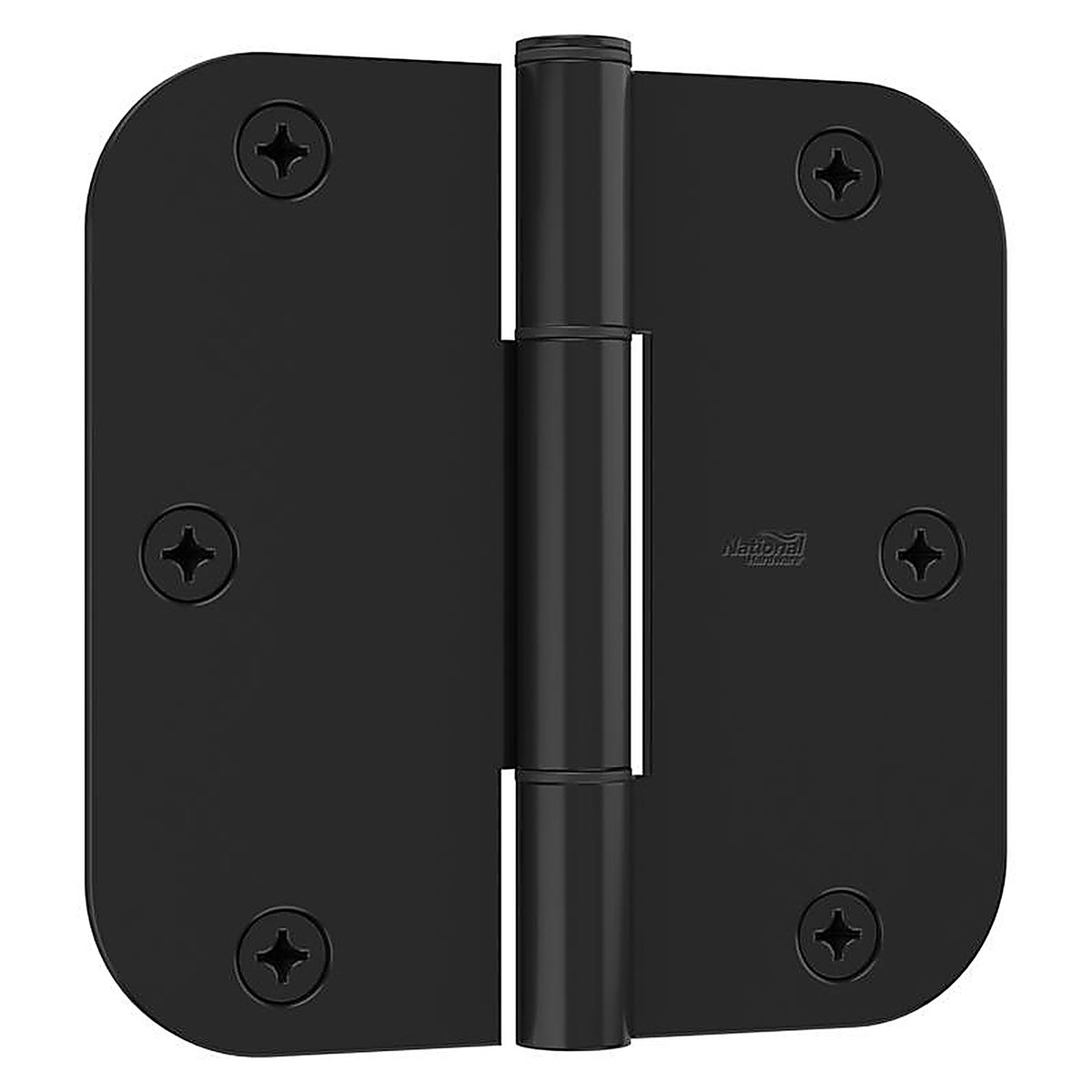 National Hardware N830-447 3.5 in. L Matte Door Hinge 3 pk