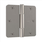 National Hardware N830-450 3.5 in. L Satin Nickel Door Hinge 3 pk