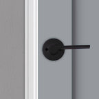 Kwikset 94880-598 Ladera Iron Black Half-Dummy Lever Right Handed