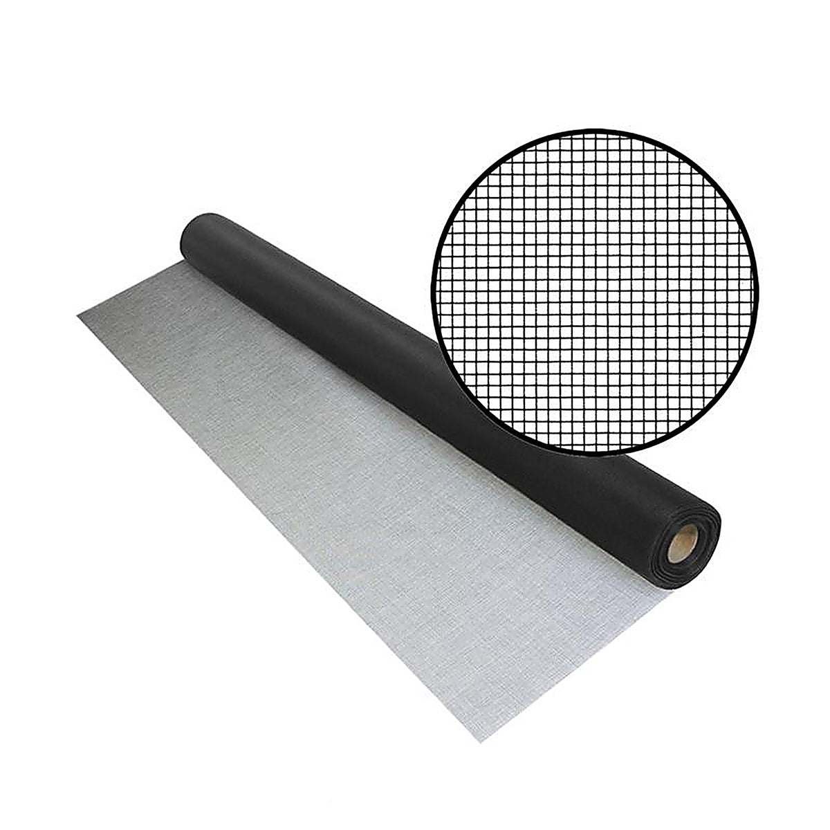 Ultravue 2 - 3039017 - 36 In. W X 100 Ft. L Black Polyester Screen Cloth