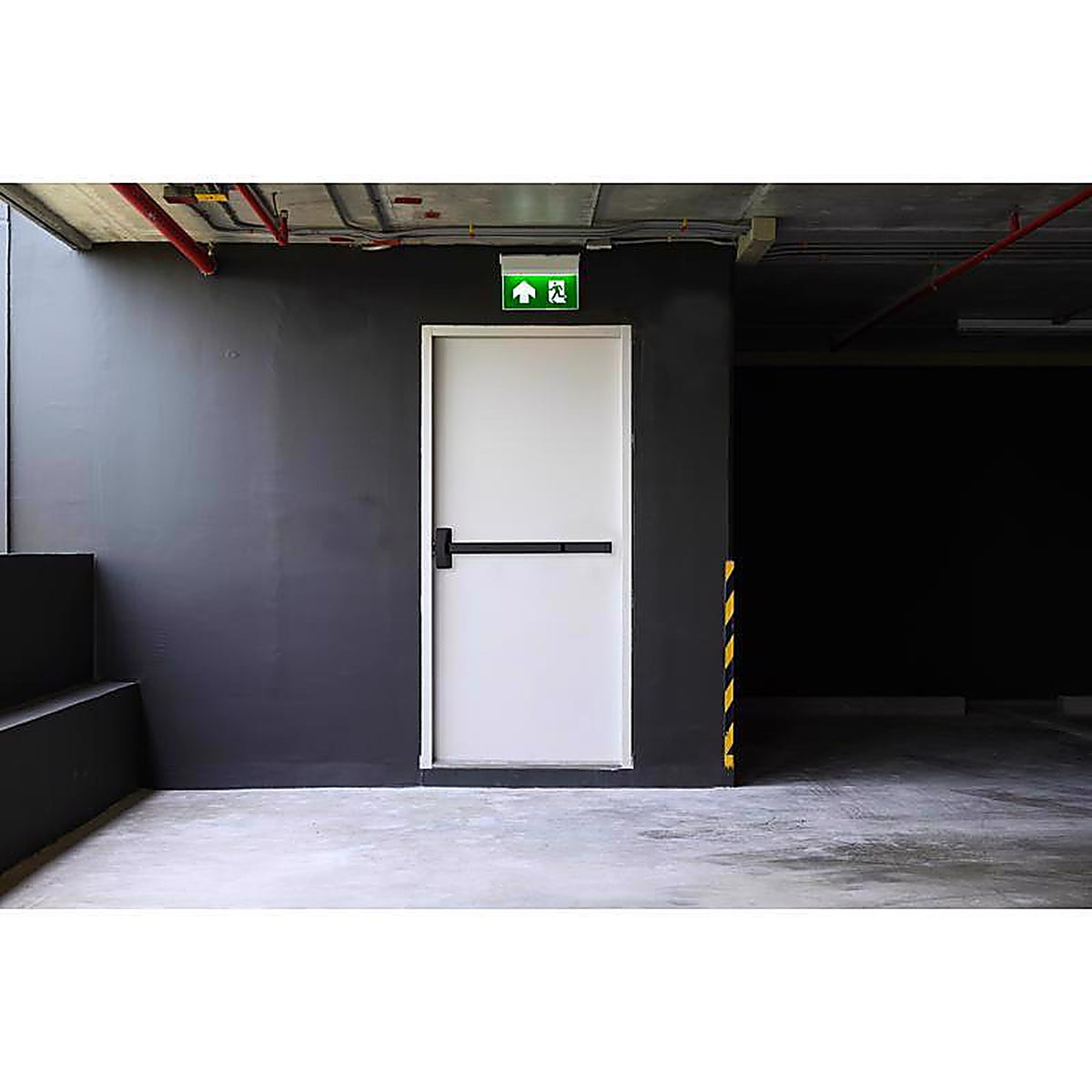 Brinks Commercial - BC41015 - Matte Black Steel Commercial Exit Device 1 Piece