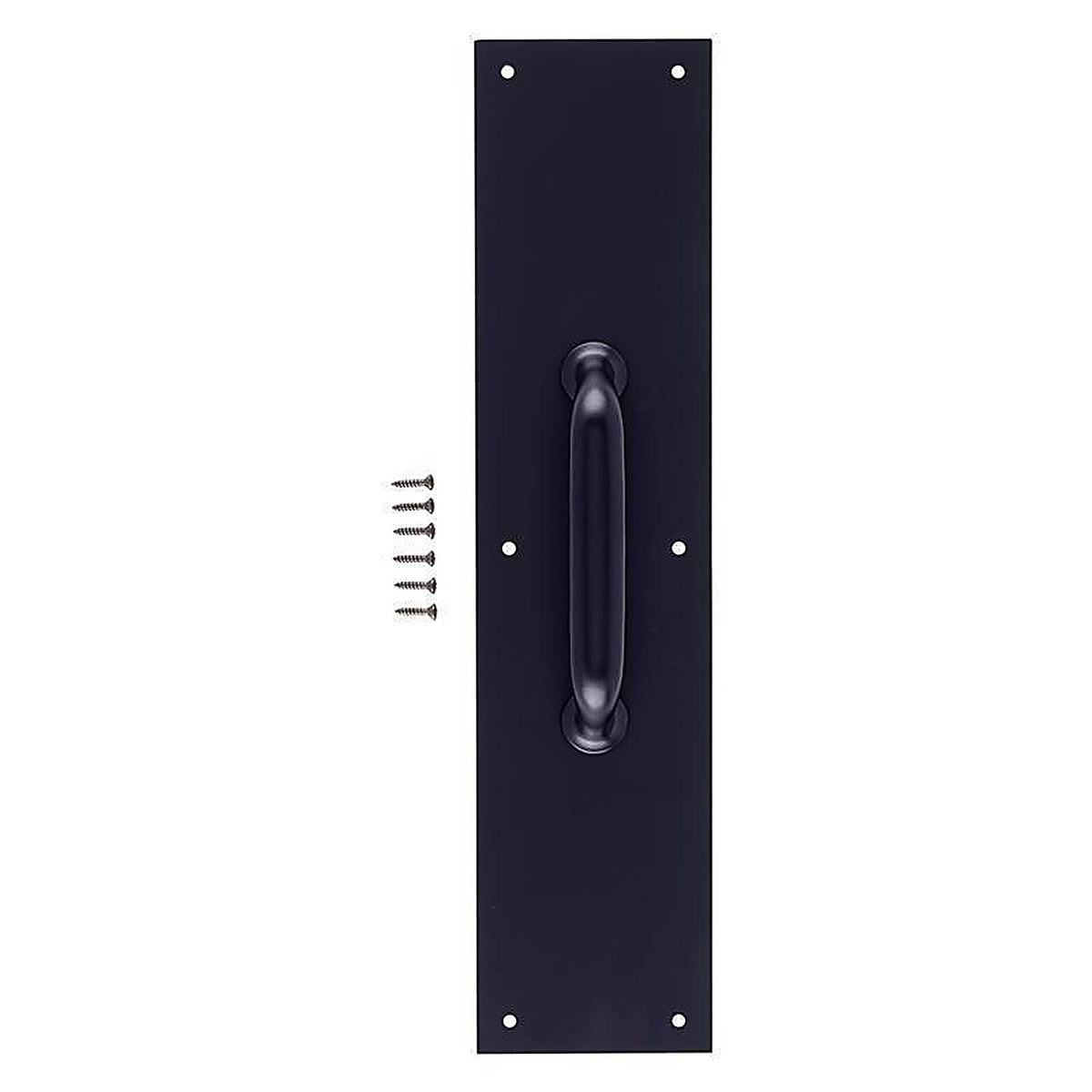 Brinks Commercial - BC41021 - 15 In. L Matte Black Aluminum Pull Plate