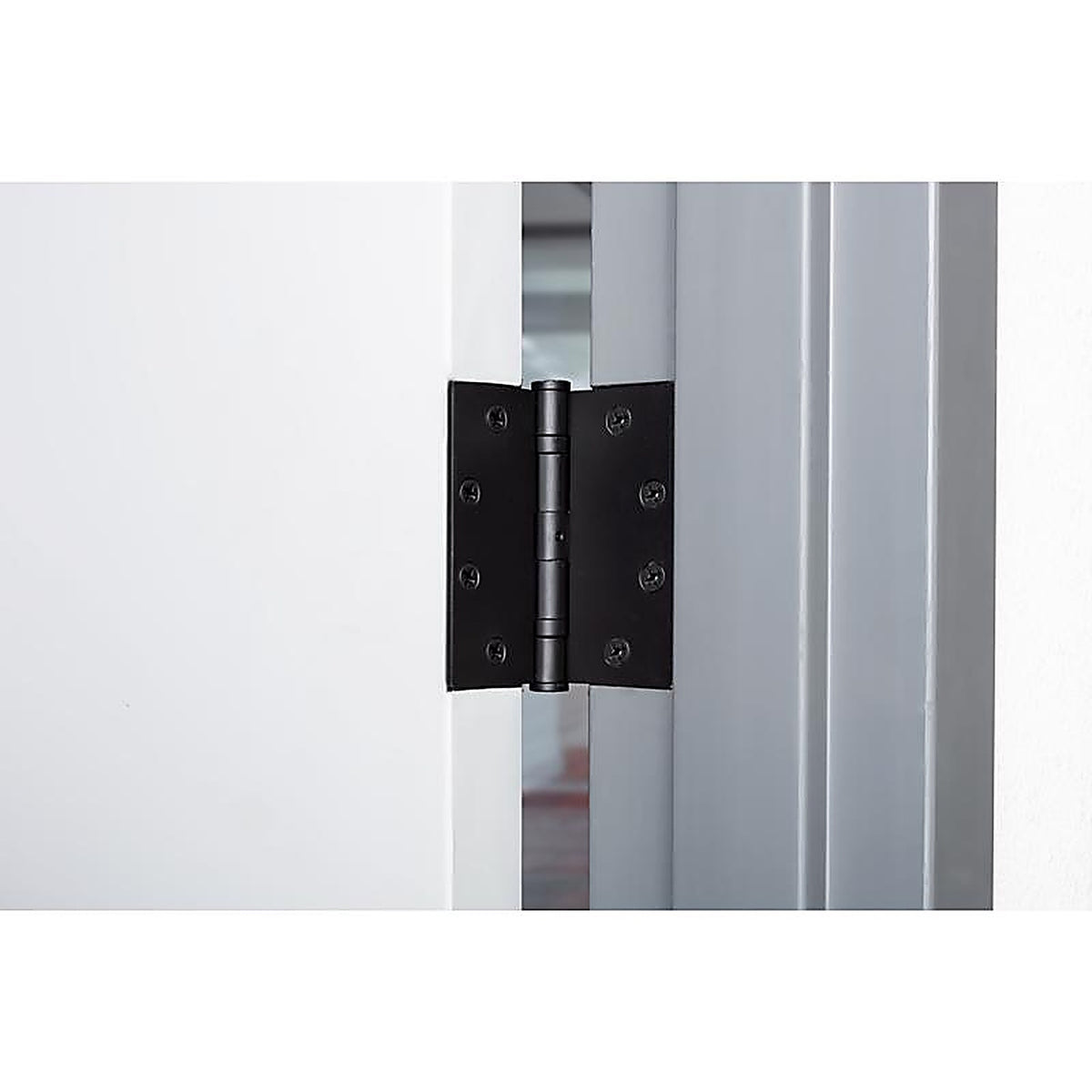Brinks Commercial - BC41018 - 4.5 In. L Black Door Hinge 1 Pack