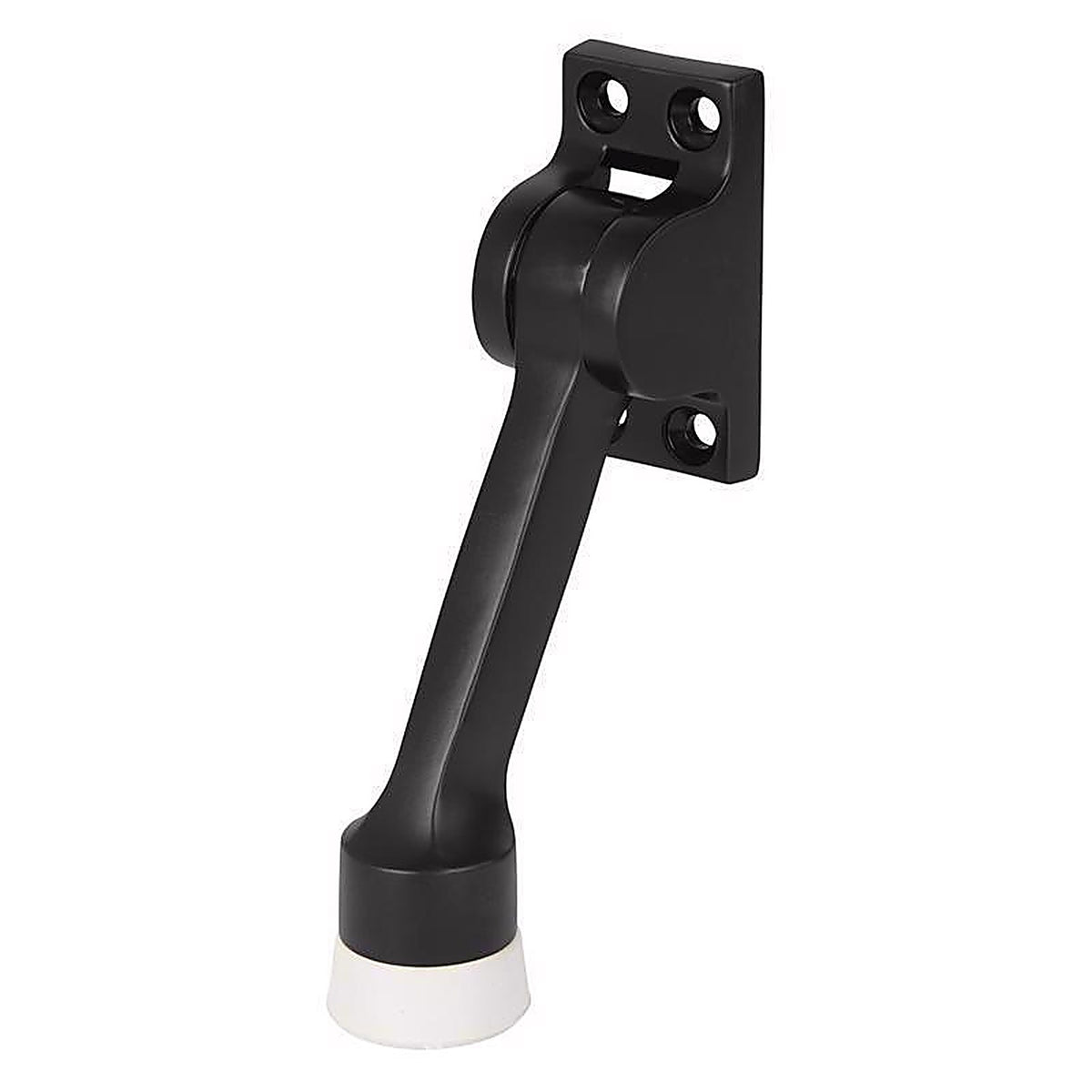 Brinks Commercial - BC41020 - Steel Matte Brass/Black Kick-Down Door Holder Mounts to Door 1 In.
