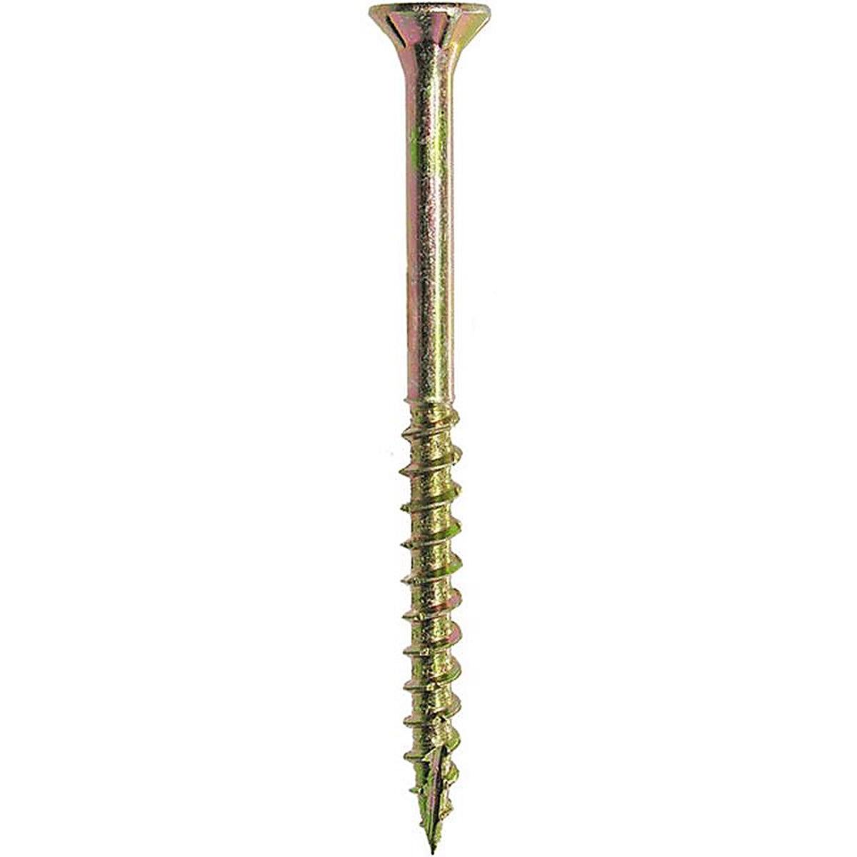 Grip-Rite 212GCS25BK No. 9 wire X 2-1/2 in. L Star Flat Head Construction Screws 25 lb 1 pk
