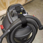 Wrap-It - 102-TWIN-16BL - Twin Straps 16 In. L Black Polypropylene Cable Organizer