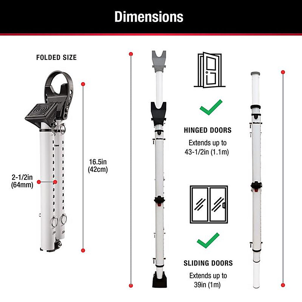 Master Lock - 270D - Steel Indoor Security Bar
