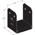 Simpson Strong-Tie - APVB66 - Apvb 6 In. H X 5.5 In. W 16 Ga. Steel Adjustable Post Base