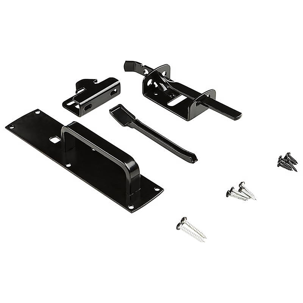 National Hardware N109-050 12.6 in. H X 6.3 in. W Steel Thumb Gate Latch