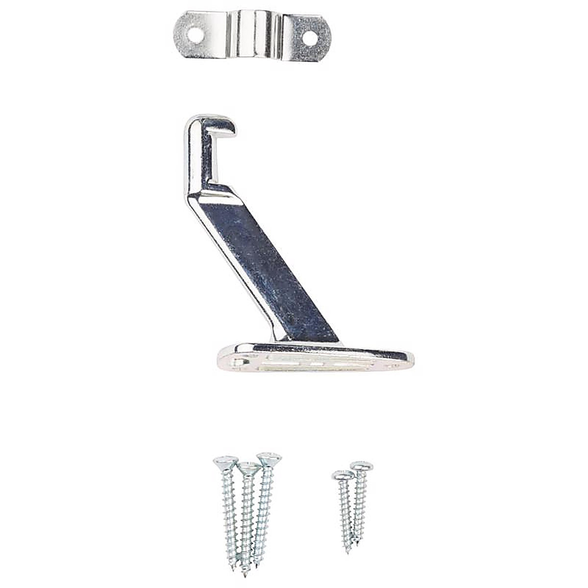 National Hardware N112-862 Silver Zinc Die Cast w/Steel Strap Handrail Bracket 2.13 in. L 250 lb