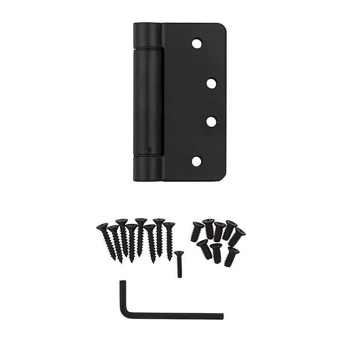 National Hardware N350-850 4 in. L Oil Rubbed Bronze Spring Hinge 1 pk
