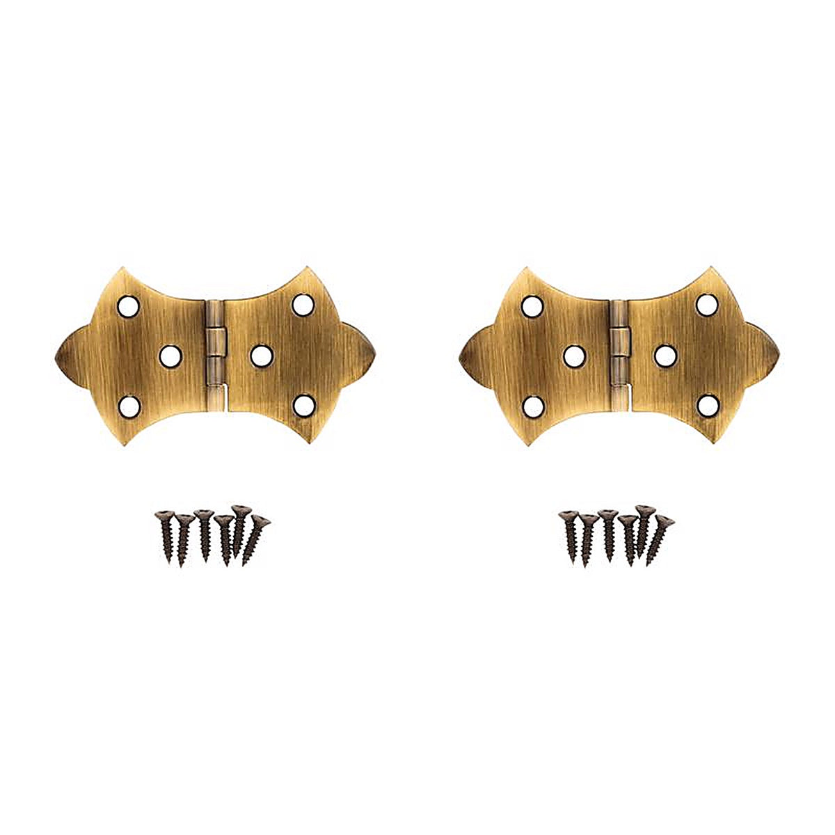 National Hardware N211-854 3.06 in. L Antique Brass Brass Butterfly Hinge 1 pk