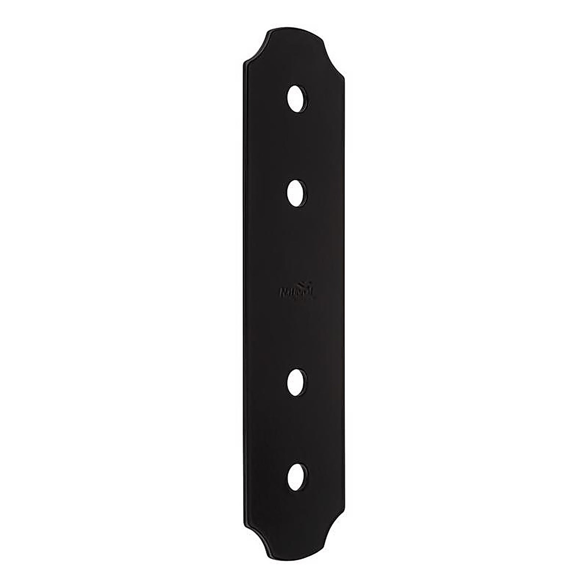 National Hardware N800-016 Hartley Storm Shine Black Steel Flat Strap 1 pk