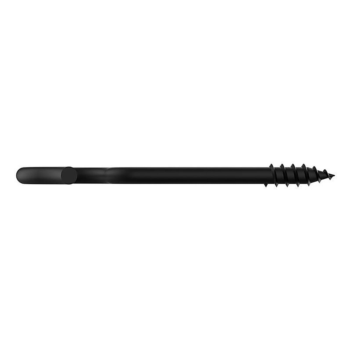 National Hardware N820-106 Medium Storm Shine Black Steel 3-3/8 in. L Ceiling Hook 1 pk